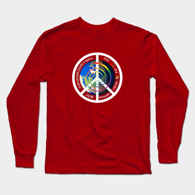 International Children's Month Official 2020 Merch Long Sleeve T-Shirt by One Clothing Unify